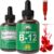 Raw Methyl B12 Liquid Drops. Sublingual Fast Acting Advanced Vegan B 12 Liquid Vitamin Supplement. High Bioavailability Methylcobalamin B-12 Vitamins for Energy, Focus and Relief. for Men + Women