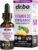 Vitamin D3 Liquid Drops Organic – Vegan VIT D Liquid Vitamin D for Adults & Kids Oil 4000 IU Vegan Organic D3 Drops Sublingual Supplement – Immune & Bone Health VIT Supplements, Non-GMO 30 Servings