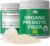 USDA Organic Prebiotic Fiber 3-in-1 Vegan Powder for Gut Health – Raw Whole Food Plant Based Prebiotics Digestive Supplement with Inulin (Jerusalem Artichoke), Acacia Fibers, SunFiber 240g