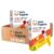 Pure Organic Layered Fruit Bars, Gluten Free, Vegan Fruit Snacks, Strawberry Banana (2 Boxes, 24 Bars)