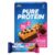 Pure Protein Bars, High Protein, Nutritious Snacks to Support Energy, Low Sugar, Gluten Free, Brookie, 1.76oz, Pack of 4