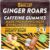 Caffeine Gummies 33mg per Ginger Chew | Fiery Plant-Based Vegan Energy Snack for Adults