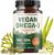 Vegan Omega 3 Algae Oil | Plant Based DHA EPA | Sustainably Sourced, No Carrageenan, Non GMO | Heart, Brain, and Eye Health | Fish Oil Alternative | Algae Omega 3 Supplement | 60 Softgel Capsules