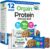 Orgain Organic Vegan Protein Bars, Chocolate Chip Cookie Dough – 10g Plant Based Protein, Low Calorie Healthy Snacks, No Lactose or Soy Ingredients, Gluten Free, Non-GMO – 1.41 Oz (Pack of 12)