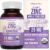 Organic Zinc 25 mg | Whole Food zinc Supplements | Derived from Organic Fruit, Elemental Zinc – Water Extracted, Vegan, GMO-Free – Essential Mineral, Antioxidant, Immune Support, Skin – 60 Servings