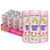 wildwonder Sparkling Probiotic Drink 12pk, for Gut Health & Immune Support, Guava Rose, 5 G Prebiotic Fiber, Live Probiotics, Organic, Vegan, Low Sugar, 12 Pack, 12 Oz Can, As Seen on Shark Tank